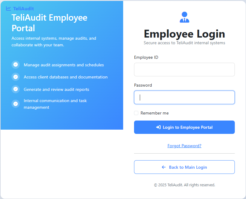 Employee Login